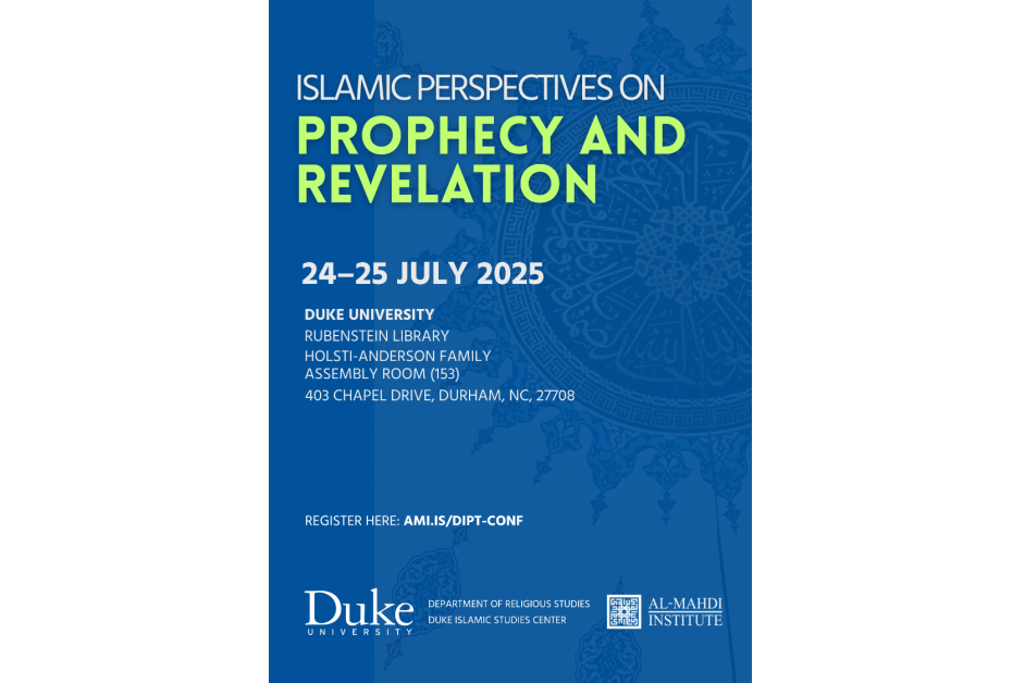 poster for prophecy and revelation